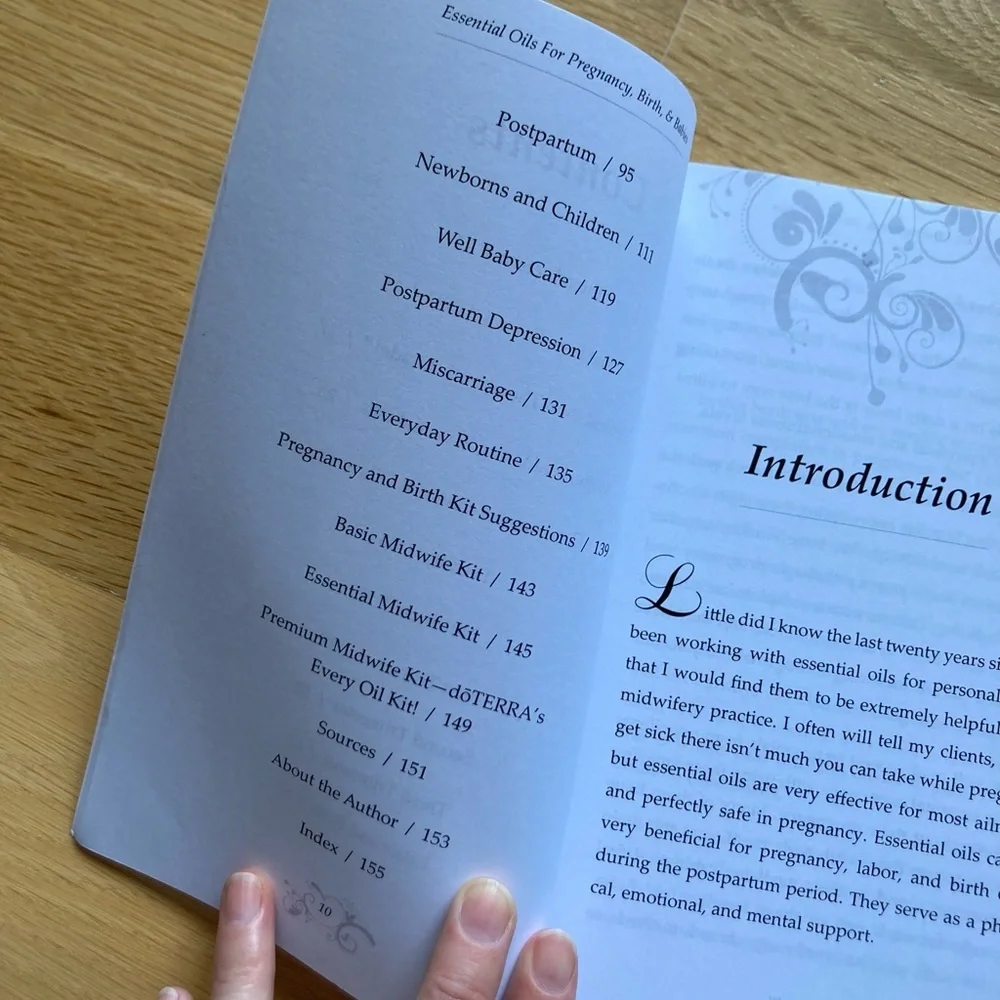 FREE w/purchase Essential Oils for Pregnancy & Babies Guide Book